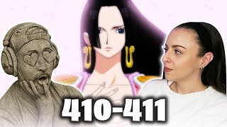I'm in trouble... *ONE PIECE* Episodes 410-411 REACTION!
