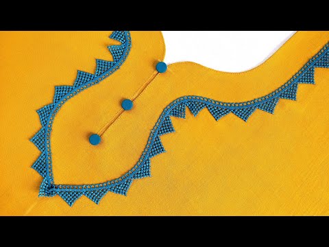 Very stylish and easy neck designs cutting ✂️ and stitching