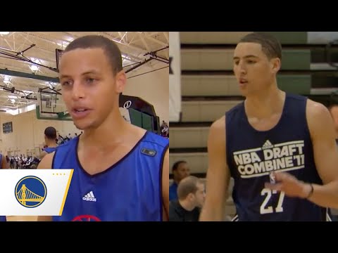 Before They Were Splash Brothers... Steph & Klay's NBA Draft Combine!