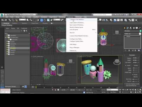 Autodesk 3ds Max 2015 Tutorial | Customizing The...