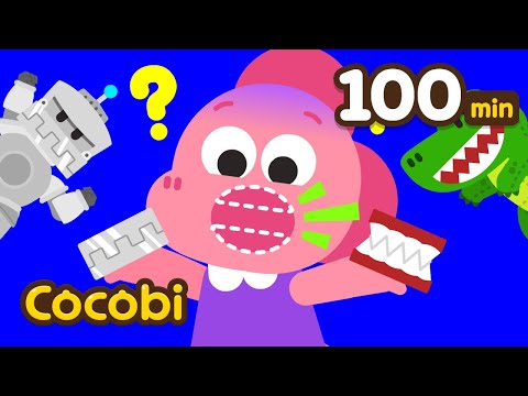 Find Your Teeth! Brush it Well! 😬🚿 Good Habit Song Compilation | Kids Songs | Cocobi