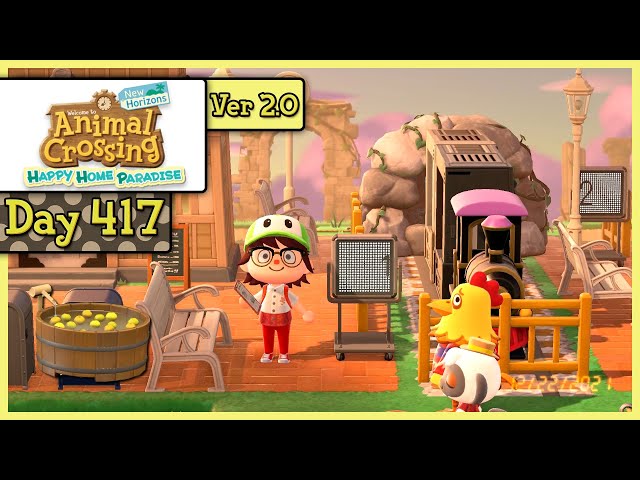 Animal Crossing: New Horizons - Day 417 - Make It Train!