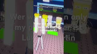 Roblox wer will traden? Garama and Madungdung #Roblox