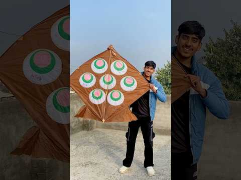 Fly 100 Balloons With Kite #shorts