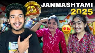FAMILY KE SATH KRISHNA JANMASHTAMI CELEBRATION 2025😍🥳Socha Nhi Tha Kabhi | VLOG 673