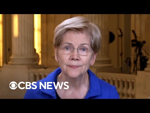 YouTube video thumbnail: Sen. Elizabeth Warren Says Justice Department "has Been Weaponized Against Jerome Powell" and Fed