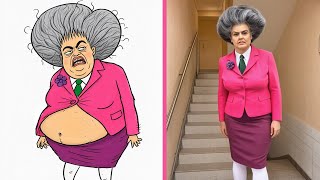 Never Draw Miss T In Scary Teacher 3D! 50 PRANKS ON SCARY TEACHER 3D REAL LIFE GAME DEFINITION HINDI