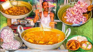Desi Mutton chusta Bulk Making in Bihari style