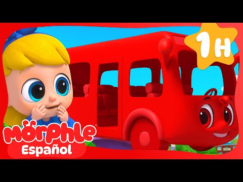 Mi gran autobús rojo y la ciudad que se encoge | 🎈 Morphle 📺 TV para niños 📺 Caricaturas