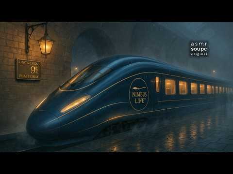 ASMR 님버스 라인🚄호그와트 익스프레스의 최신형 초고속 기차를 타고 미스트미어로ㅡ