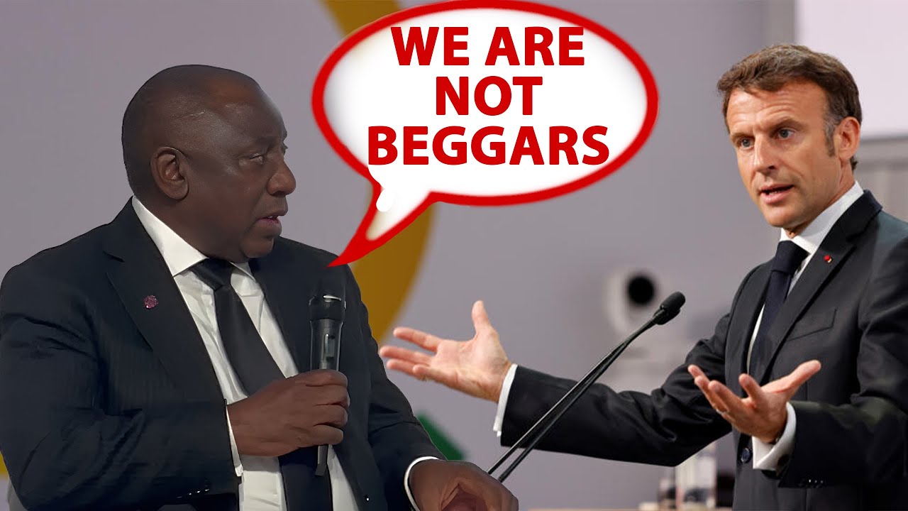 South Africa President Shouts to the World Africans aren’t Beggars Respect us Now
