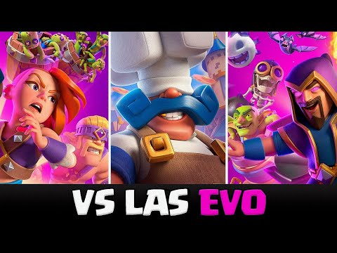 ¡El Chef Llega a Clash Royale! 🧑‍🍳🔥 | Interacciones con las Evoluciones