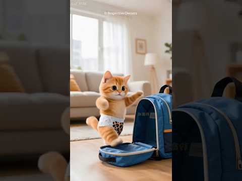 Dad Cat saved his Family from Thieves 🙀 #cat #catsoftiktok #shortsfeed #trendingshorts #viralshorts