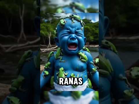 "La rana venenosa y el niño azul – una historia extraña"#yt#viralshorts #foryou #baby