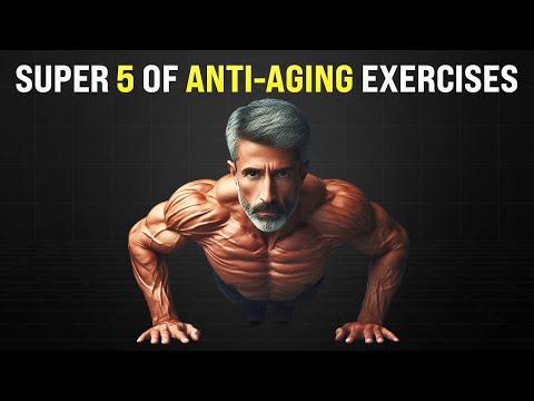 5 Most Anti Aging Exercises For Those Over 40 (No Equipment)