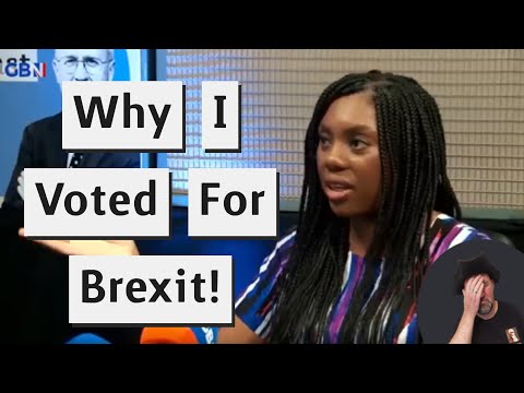 Kemi Badenoch's Terrible Reasons For Backing Brexit!