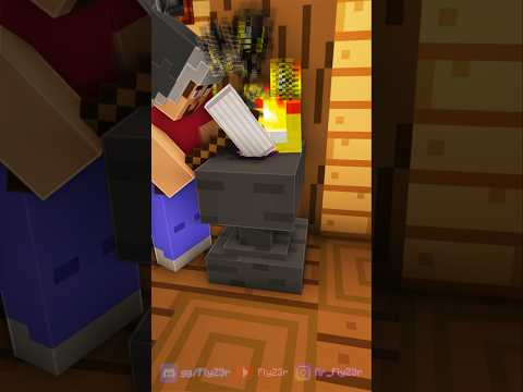 Quand tu partages ton enclume sur minecraft