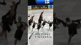 Fantastic Helsinki Fintastic 🇫🇮 FS at the #marielundmarktrophy 2026 #synchronizedskating