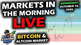 MARKETS in the MORNING, 10/14/2026, BTC $83,500, XRP $1.37, Gold $4,152, RTY 2,798, DXY 102