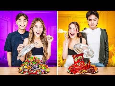 SWEET AND SPICY CHALLENGE! *MAY NAPIKON*