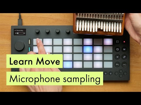 Ableton Move Tutorial: Using Move's Microphone to Record Samples