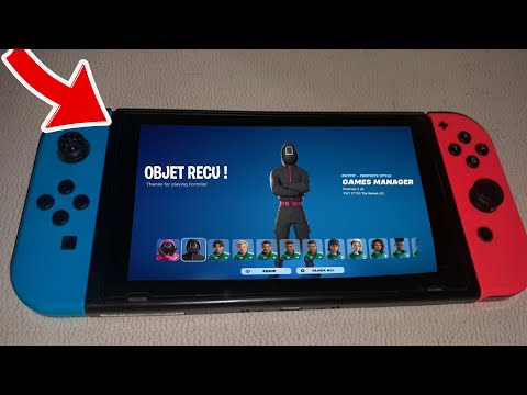 Les SKIN SQUID GAME  sur Fortnite