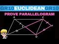 Properties and Proofs of Parallelograms