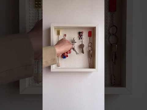 DIY Lego Key Holder 🏡 #diy