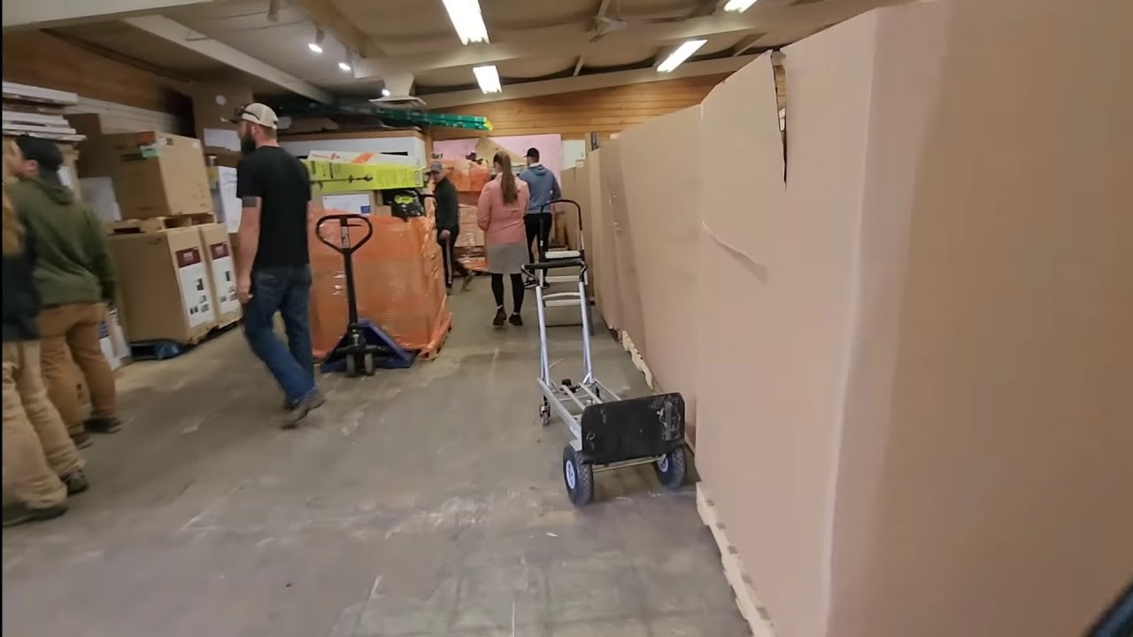 Приехали за палетами но всё пошло не так / потерянные посылки