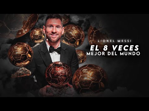 Las 8 VECES Que LIONEL MESSI Fue Elegido Como El MEJOR DEL MUNDO