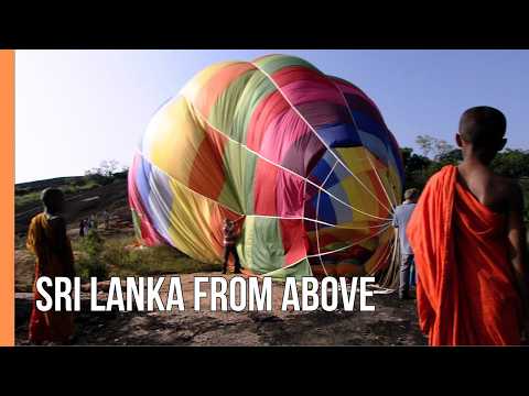 YouTube video thumbnail: Sri Lanka From Above – Stunning Hot Air Balloon Adventure