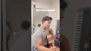 Acoustic cover of “Bittersweet” #madisonbeer #bittersweet #musicshorts #coversong #singer #singing