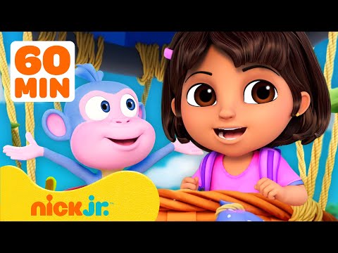 دورا | أشجع إنقاذات دورا مع سوايبر! 🦊 | نيكلوديون | Nick Jr. Arabia