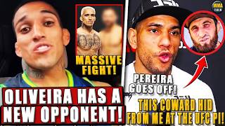 Charles Oliveira HAS A NEW OPPONENT for UFC Rio! Alex Pereira GOES NUCLEAR on Ankalaev! Dana White