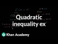 Understanding Quadratic Inequalities