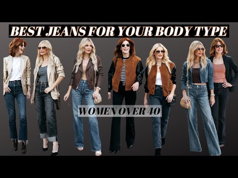 Discover The Perfect Jeans For Your Body Shape | Fashion Tips For Women Over 40