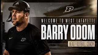 Barry Odom:  New Purdue Football Head Coach