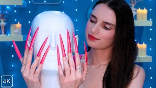ASMR INSANE 🔥 SUPER XXL Nails 😲 Mic Scratching & Tapping on BINAURAL Head Mic FOR SLEEP 😴 No Talking