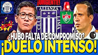 💥¡FUEGO EN EL CAMPO!💣 ALIANZA LIMA Y FLUMINENSE: 🤦‍♂️ ERRORES INUSUALES