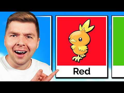 Do You ACTUALLY Know Official Pokemon Colors?