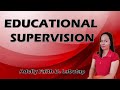 Roles and Functions of Educational Supervisors