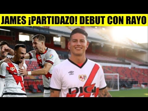 JAMES Rodriguez ¡PARTIDAZO! DEBUT CON RAYO VALLECANO vs OSASUNA