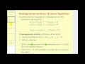 Linear Algebra Concepts and Applications