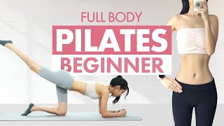 10 MIN FULL BODY & TINY WAIST Pilates At Home / Shirlyn Kim