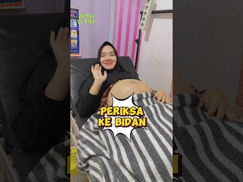 PERIKSA KEHAMILAN DI BIDAN 🥳 #ibuhamil #pregnancy #shorts