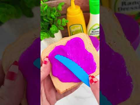 Packing School Lunch with Fidget Food *BENTO Box* Satisfying Video ASMR! #fidgets #asmr 🍇🥪