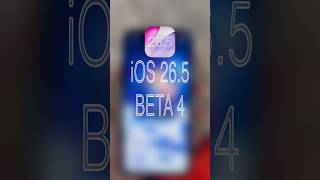 iOS 26.5 Beta 4 Features #shorts #ios27 #iphonecamera #apple