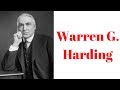 Warren G. Harding's Life and Presidency
