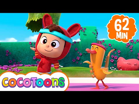 Looby Loo 🕺🏻 e mais música infantil de Lea e Pop em português | Cocotoons Brasil