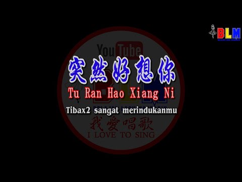 Tu ran hao xiang ni – 突然好想你 – Tibax2 merindukanmu – Karaoke – Terjemahan – Pinyin – Lyrics – Lirik